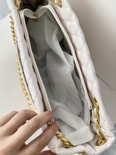Bolsa Feminina matelassê - Cecília - Branca - loja online