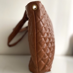 Bolsa Feminina matelassê - Poliana - Caramelo - comprar online
