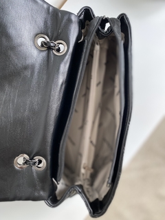 Bolsa Feminina matelassê - Regiane - Preto - Tayne Tavana