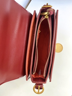 Bolsa Feminina - Fernanda- Vinho - Tayne Tavana