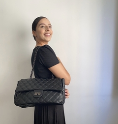 Bolsa Feminina matelassê - Regiane - Preto