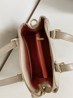 Bolsa Feminina estruturada - Franciele - Nude na internet