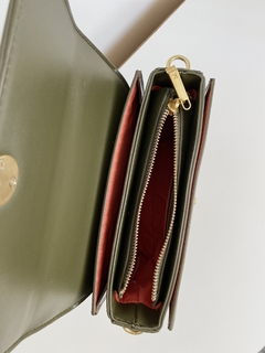 Bolsa Feminina - Bruna- Verde musgo - Tayne Tavana