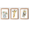 Kit cuadros infantiles Acuarela - comprar online