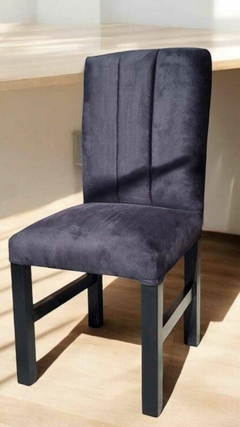 Silla comedor tapizado en pana - comprar online