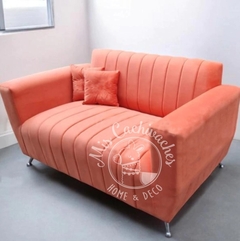 SOFA PARAISO 2 CUERPOS PANA O CHENILLE en internet