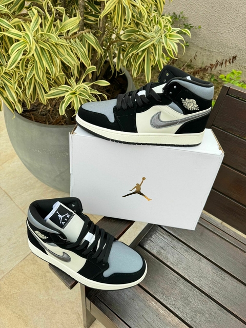 NIKE AIR JORDAN 1 MID SAINT GREY TOE - PREMIUM - comprar online