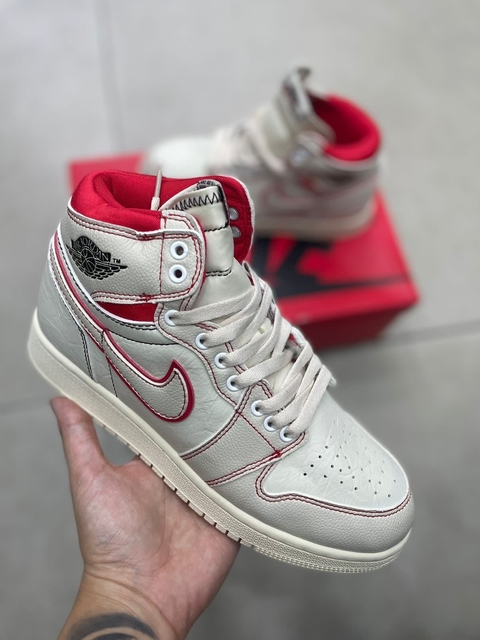 NIKE AIR JORDAN 1 HIGH PHANTOM GYM RED - PREMIUM - comprar online