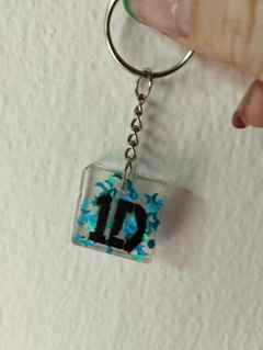 Llavero 1D Cuadrado