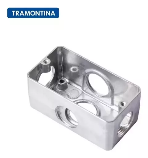 CONDULETE ALUMINÍO MULTIPLO X 3/4" SEM TAMPA, TRAMONTINA