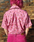 Camisa de Botão RPG Rosa
