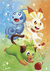 Print Cinderace Grookey Sobble - Pokemon