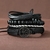 Pulseira artesanal de couro