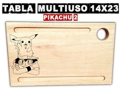Pikachu pokemon tabla para meriendas desayunos picada so asado bazar te cafe en internet
