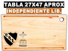 Independiente de Avellaneda tabla de asado mayorista regalos bazar deco hoga - PicatablasMayorista