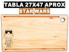 Star Wars tabla de asado grabado laser mayorista deco hogar parrilla regalos - comprar online