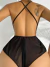 Body de encaje transparente con detalle de pestañas seductor erótico, lencería. - MCM COMERCE