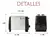 Tostadora 650w Mini Horno 2 Rebanadas Extra Ancha 6 Ajustes De Temperatura Tostado Uniforme Rapido Acero Inoxidable Facil De Limpiar. en internet