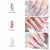 Imagen de Kit Uñas Polygel 15mlx3 Tipsx100 Slip Solución Lampara Led.