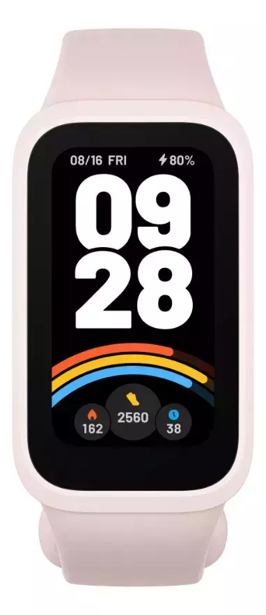 Xiaomi Smart Band 9 Active Pink Sport Silicona.