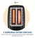 Tostadora 650w Mini Horno 2 Rebanadas Extra Ancha 6 Ajustes De Temperatura Tostado Uniforme Rapido Acero Inoxidable Facil De Limpiar.