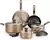 Batería De Cocina 14 Piezas Excite Bronce, Tefal.