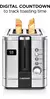 Tostadora Digital Chefman De 2 Rebanadas, Emergente, Acero. en internet
