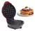Waflera Mini Maquina Waffles Pequeña Redonda Hacer Desayunos. - comprar en línea