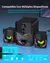 Bocinas Subwoofer Con Bluetooth Luces Led Para PC TV. - MCM COMERCE