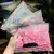 1000 unids/pack coloridas pequeñas bandas desechables para el cabello Scrunchie. - comprar en línea