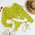 Bikini de manga larga con estampado de leopardo, traje de baño para mujer. - comprar en línea