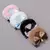 Pinzas para el pelo redondas con orejas de oso, horquillas de animales de felpa. - comprar en línea