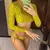 Bikini de manga larga con estampado de leopardo, traje de baño para mujer. en internet