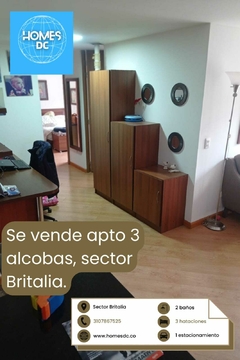 Apartaestudio 82,60 mtrs , Sector BRITALIA, 3 Habitaciones, Estrato 3 en internet