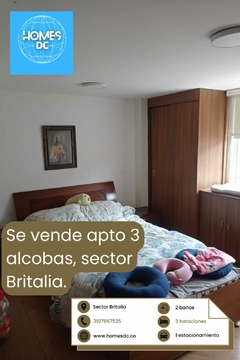 Apartaestudio 82,60 mtrs , Sector BRITALIA, 3 Habitaciones, Estrato 3 - tienda online