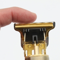 máquina de cortar cabelo dragão dourado T9