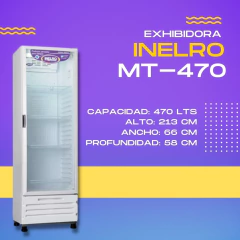 HELADERA EXHIBIDORA INELRO MT-470