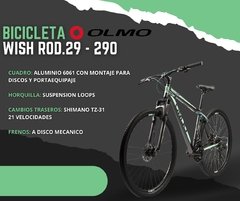 BICICLETA OLMO WISH 290 en internet