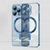 Capa Magsafe Transparente para Iphone 13 ao 15 pro Max - Azul (2904) - Uti Do Celular  Online