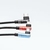 Cabo Hrebos 3x1 Micro USB V8, Lightning, Tipo C Em L HS-217 (CBHS217) - loja online