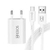 Carregador Completo Tipo C Hrebos Fonte e Cabo 1.2 A HS-102C (CARREGHS102C) na internet