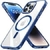 Capa Magsafe Transparente para Iphone 13 ao 15 pro Max - Azul (2904) na internet