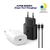 Carregador Completo Tipo C Alphagold Turbo 25W CA37-3 COR:PRETO (CARREGAGCA373P) - comprar online