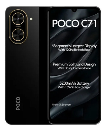 Xiaomi Poco C71 128gb 4g RAM - comprar online