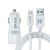 Carregador Veicular Hrebos Tipo C USB 2.4A HS-80C (CARREGVHS80C) na internet