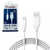 Cabo Kingo Para Lightning 1 Metro Branco iP13 (CBKG1MIP) - comprar online
