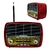 Rádio Idea Retrô Recarregável AM, FM, USB, AUX, BLUETOOTH ID-4035U (SOMID4035 - comprar online