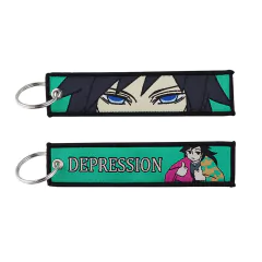 Llavero de etiqueta de Anime