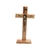 Crucifixo de Mesa/Parede Imbuia Ouro Velho São Bento 26 Cm - comprar online