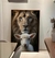 Quadro Leão e Cordeiro